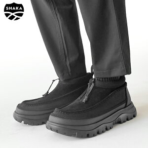 y9/30܂ŁIN[|sIzVJ JV V[Y Y fB[X SHAKA ZIP MOCCASIN BOOTIE EX Wbv JVu[fB[ SK-290 C Xj[J[ u[c ~t@Xi[ 