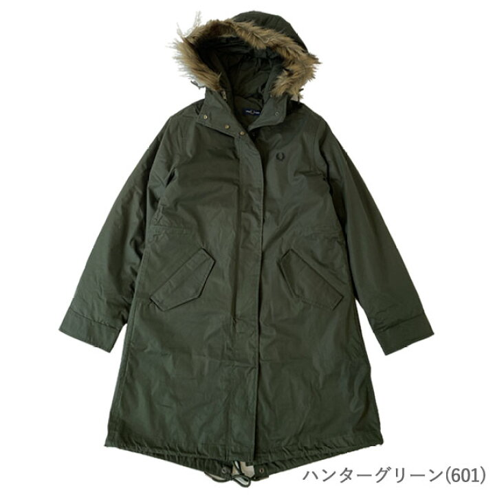楽天市場】フレッドペリー モッズパーカー レディース FRED PERRY 