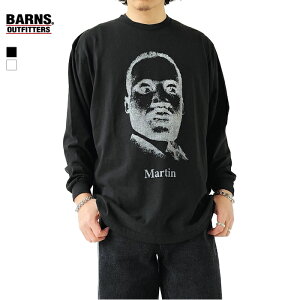 �y��1000�~�N�[�|�����s���I�z�ySALE�z�o�[���Y �A�E�g�t�B�b�^�[�Y ����T T�V���c �����Y Barns Outfitters RE:PRO L/S PT-T BR-25131 ���� �N���[�l�b�N �v�����g �A���J�W �L���O�q�t �}�[�e�B�� ���[�T