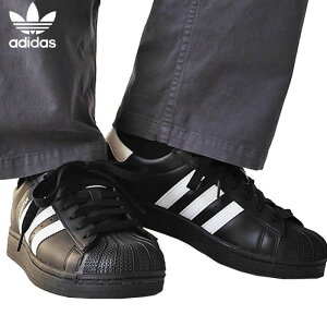 �A�f�B�_�X adidas originals �X�j�[�J�[ �V���[�Y SUPERSTAR II �X�[�p�[�X�^�[2 �����Y �t �� �H �~ �C ���[�J�b�g �u���b�N �� 26.0cm-27.5cm JI0079�y2026SS-MEN�z