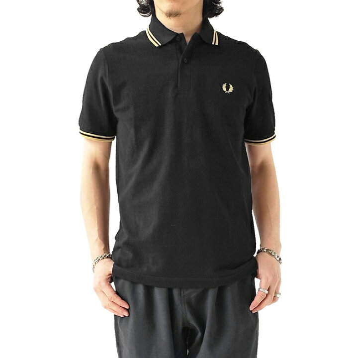 楽天市場】フレッドペリー ポロシャツ メンズ FRED PERRY TWIN TIPPED 