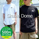 ザ・ノース・フェイス Tシャツ レディース メンズ THE NORTH FACE simple dome tee シンプルドーム NF0A87NG 半袖 ワンポイント ロゴ 【2025SS 新着】【ネコポス対象】