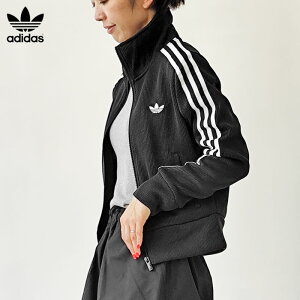 アディダス adidas originals ジャージ ジャケット FB KNIT TT ファイヤーバード ニット トラックトップ レディース 春 秋 冬 フルジップ ブラック M L TX685 JY2613【2025AW-WOMEN】