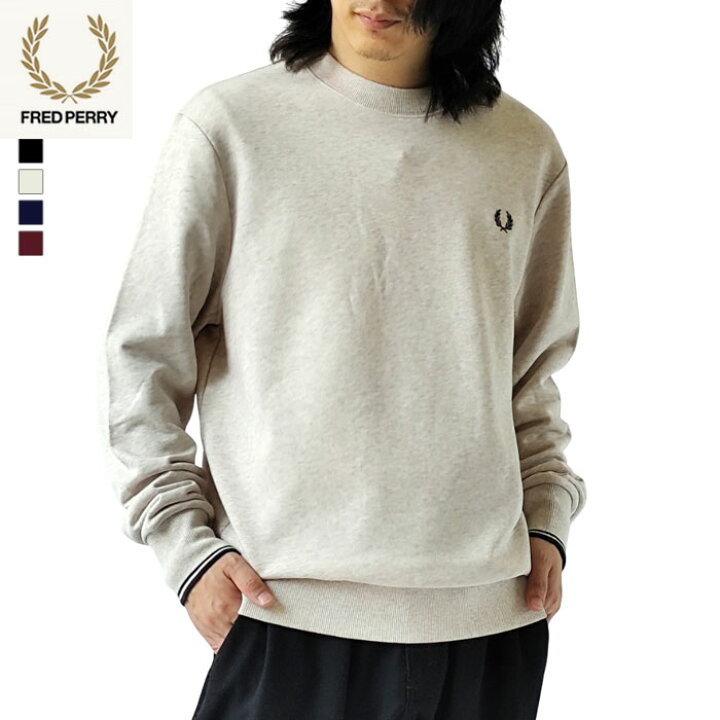楽天市場】フレッドペリー スウェット トレーナー FRED PERRY Crew 