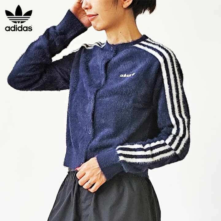 楽天市場】アディダス adidas originals ニット FLUFFY CARDIGAN  