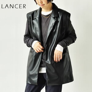 yԑzT[ LANCER xXg W GILLE ECO LEATHER W GRU[ fB[X t  H ~ m[X[u e[[h WPbg  tFCNU[ nt  ubN M LCMD-120y20