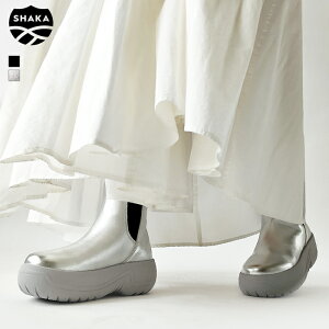 VJ SHAKA u[c CHELSEA BOOTIE EVOL CHUNKY `FV[ u[eB[ G{ `L[ fB[X t H ~ TChSA  PUU[ 22.0cm-24.0cm ubN Vo[ SK-335y2025AW-WOMENz