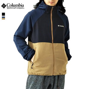 yԑzRrA Columbia WPbg Light Canyon Midweight Softshell Jacket CgLjI ~bhEFCg \tgVF Y H ~ EBhu[J[ ubN uE M L XL PM0485y