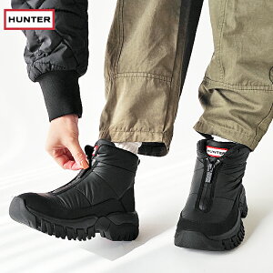 10%OFFN[|sIn^[ HUNTER EB^[u[c U INTREPID WANDERER ANKLE ZIP SNOW BOOT Cgsbh _[ AN Wbv Xm[ u[c fB[X ~ V[g C h h u