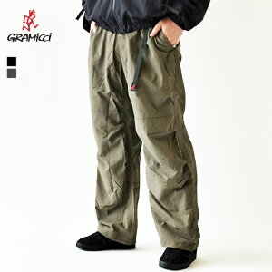 �O���~�` GRAMICCI �i�C���� �p���c NYLON PANELED TREK PANT �i�C���� �p�l���h �g���b�N�p���c �����Y �t �� �H �~ GRANITE BLACK M L G6SM-P069�y2026SS-MEN�z�y�N�[�|���ΏۊO�z