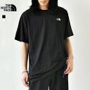 ザ・ノース・フェイス Tシャツ メンズ レディース THE NORTH FACE M EVOLUTION SIMPLE DOME SHORT SLEEVE TEE シンプルドーム 春 夏 半袖 ワンポイント 刺繍ロゴ ブラック ホワイト NF0A8CZ2 【2026SS-MEN】【ネコポス対象】