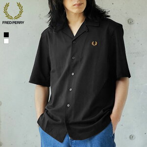�t���b�h�y���[ FRED PERRY �V���c COMPRESS MESH REVERE COLLAR SH �R���v���b�V�������b�V�� �����Y �t �� �H �I�[�v���J���[ �J�� ���� �u���b�N �G�N���� M L M1745�y2026SS-MEN�z�y�N�[�|���ΏۊO�z