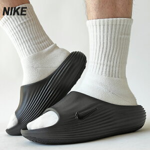 �i�C�L NIKE ���J�o���[ �T���_�� REACTX REJUVEN8 SLIDE ���A�N�gX ���W���r�l�C�g �X���C�h �����Y �t �� �V�����[�T���_�� �r�[�`�T���_�� ���� �C �X�|�[�c �y�� �� �u���b�N 26.0cm-28.0cm HV4479-001 �y
