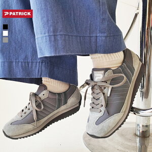 �y��12%OFF�N�[�|�����s���I�z�p�g���b�N PATRICK �X�j�[�J�[ �V���[�Y MARATHON �}���\�� ���f�B�[�X �����Y �t �� �H �~ ���[�J�b�g �C ��� �i�C���� �X�E�F�[�h �� �u���b�N �� �z���C�g �L���b