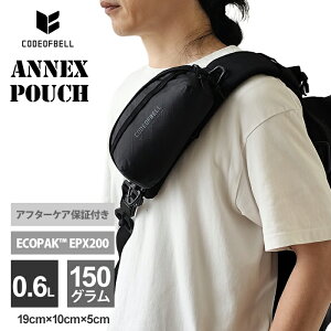 �y��1,000�~�N�[�|�����s���I�z�R�[�h�I�u�x�� CODE OF BELL �A�l�b�N�X �|�[�` ANNEX POUCH �����Y ���E�� �g�� �I�[�K�i�C�U�[ �x���g�|�[�` ���� ���[ ���@�\ �� �u���b�N COFB-PCH-BLK