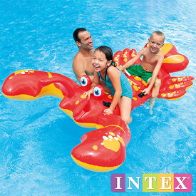 INTEX(インテックス)ロブスターライドオンLOB213【 213 × 137 cm】Lobster Ride On 57528 正規品