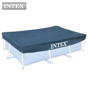 INTEX(�C���e�b�N�X)�����`�t���[���v�[��RF1080�p�v�[���J�o�[�y 300 × 200 × 20cm�zRectangular Pool Cover 28038 ���N�^���O���p ���K�i