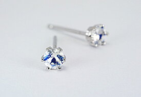 【P5倍】ピアス レディース ロイヤルブルームーンピアス 3mm 14k K14 WG ホワイトゴールド スタッドピアス 金属アレルギー対応 アレルギー対策 おしゃれ おすすめ 大人 シンプル 普段用 女性 20代 30代 40代 50代イエベ ブルベ