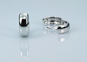 【P5倍】ピアス レディース フープピアス 中折 ラウンド 幅広 細 太 甲丸 14k K14ホワイトゴールド 女性 20代 30代 40代 50代 メンズ 男性用 ジュエリー おしゃれ おすすめ シンプル 普段用 大人 つ