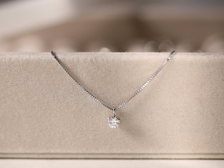 楽天市場】ダイヤモンドネックレス 0.2ct ハートアンドキューピッド H 