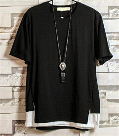 即納 在庫処分 Tシャツ シャツ メンズ 半袖 レディース レイヤードルック トップス カットソー 無地 短袖 復古風 ゆったり ヘムライン スポーツ かっこいい おしゃれ 人気 カジュアル 薄手 涼しい クール通勤 通学 男女兼用 ユニセックス ブラック ホワイト