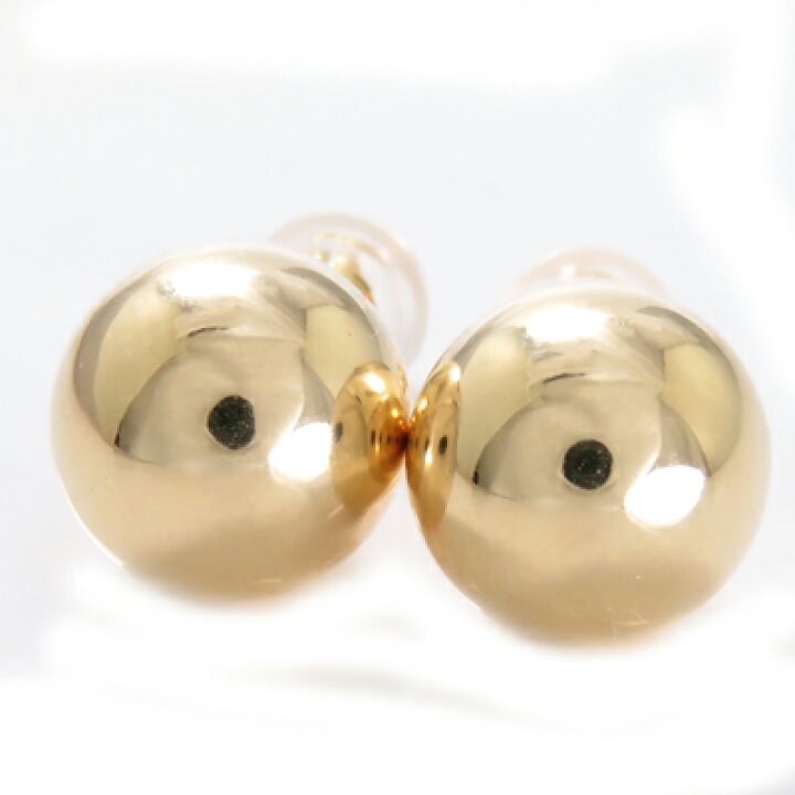 楽天市場】セカンドピアス 18金 18k ニッケルフリー 特芯 丸玉 10ミリ 