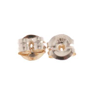 2個 1set 1ペア K10 K10PG K10WG ピアス キャッチ 選べる 2サイズ 地金 ニッケルフリー 日本製 made in Y…