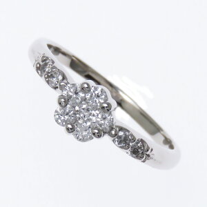 10NjLOWG[ sweet10ring XC[ge Pt900 _Ch w rapinesu-3195b