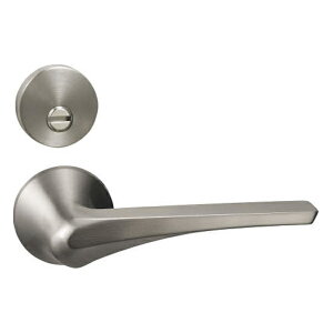 永大産業 スキスム レバーハンドル 11SM型 丸座タイプ 間仕切錠 シルバー TDB-CM11SM1