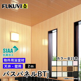 【12月はエントリーでP10倍】 フクビ バスパネルBTj 2000mm(カラー10色)