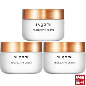 sugami 保護 ヘアクリーム ジャー ジャスミン＆ベルガモットの香り 80g×3個セット