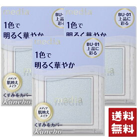 カネボウ メディア ブライトアップ アイシャドウ BU-01 1.3g×3個セット