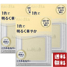 カネボウ メディア ブライトアップ アイシャドウ GD-01 1.3g×3個セット