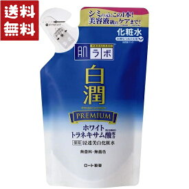 ロート製薬 肌ラボ 白潤プレミアム 薬用浸透 美白化粧水 詰め替え 170ml