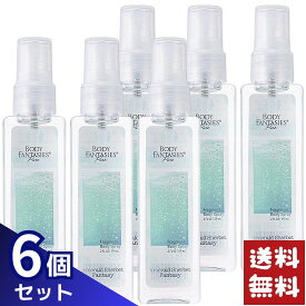 ボディファンタジー BODY FANTASIES ピュアボディスプレー エメラルドシャーベット 59ml×6個セット