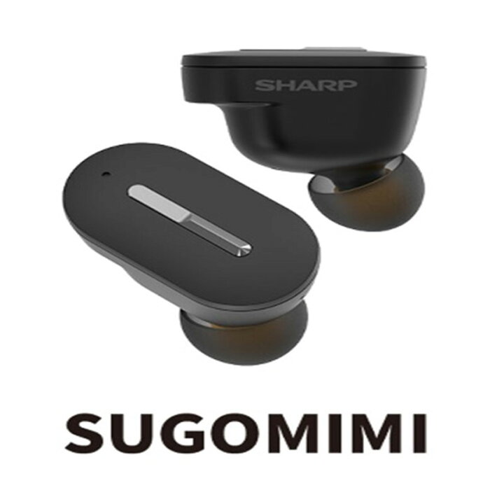 楽天市場】SHARP シャープ SUGOMIMI スゴミミ MH-L1SG-B 集音器 聴覚 