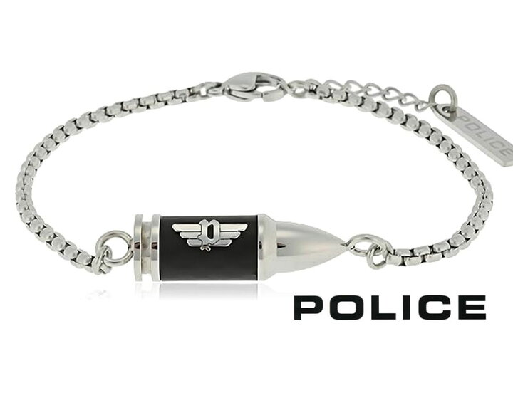 楽天市場】POLICE ポリス GB0005610 SHOWPIECE ブレスレット 