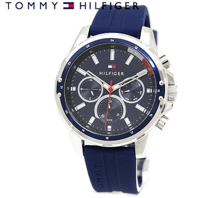 楽天市場】TOMMY HILFIGER トミーヒルフィガー 1791791 メンズ 腕時計 