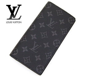 LOUIS VUITTON ルイ ヴィトン M61697 モノグラム エクリプス ポルトフォイユ・ブラザ メンズ用 小銭入れ付 長財布 長札 新品 メンズ【送料無料】