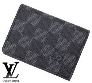ルイ・ヴィトン(LOUIS VUITTON) ダミエ(Demier) 名刺入れ メンズカード 