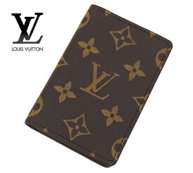 LOUIS VUITTON ルイ ヴィトン M60502 モノグラム オーガナイザー・ドゥ ポッシュ 名刺入れ カードケース【送料無料】