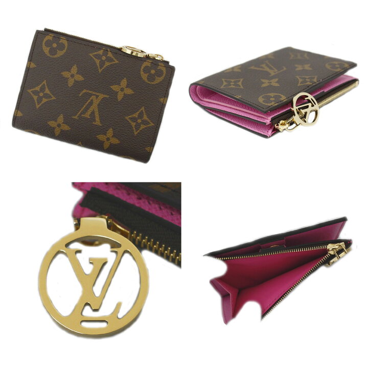 ルイヴィトン LOUIS VUITTON ポルトフォイユ エミリー ローズバレ 