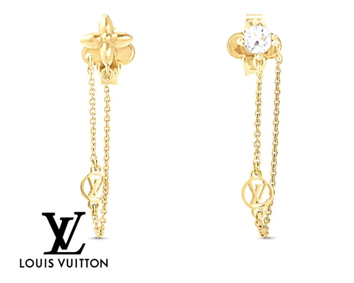 楽天市場】LOUIS VUITTON ルイ ヴィトン M00390 ピアス・プティ ルイ  
