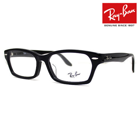 Ray Ban レイバン RX5344D RB5344D 2000 55 伊達眼鏡 メガネフレーム 度無しメガネ ブラック 正規品 【送料無料】のサムネイル