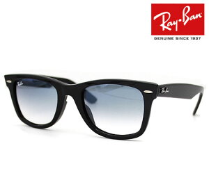 Ray Ban ���C�o�� RB2140F 901/3F 52 WAYFARER �T���O���X�@�E�F�C�t�@�[���[�@�O���f�[�V���������Y�@�u���b�N�@�u���[�O���f�[�V���� ���K�i �V�i �y���������z