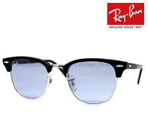 Ray Ban ���C�o�� RB3016 135464 51�@CLUBMASTER�@�T���O���X�@�N���u�}�X�^�[ �u���b�N �V���o�[ �u���[/�O���[�@�u���[�@�����Y ���f�B�[�X ���j�Z�b�N�X�@���K�i �y���������z