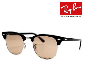 Ray Ban ���C�o�� RB3016 13544B 51�@CLUBMASTER�@�T���O���X�@�N���u�}�X�^�[ �u���b�N �V���o�[ �s���N�@�u���[�@�����Y ���f�B�[�X ���j�Z�b�N�X�@���K�i �y���������z