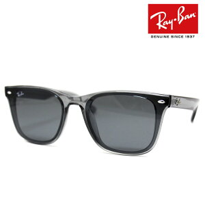Ray Ban ���C�o�� RB4391D 645087 65 �T���O���X �u���b�N �g�����X�y�A�����g �O���[ �X�N�G�A�V�F�C�v �r�b�O�V���G�b�g �傫�� �����Y�@���f�B�[�X ���j�Z�b�N�X ���K�i �V�i �y���������z