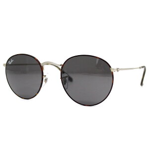 Ray Ban ���C�o�� RB3447 9277B1 50 ROUND METAL �T���O���X ���E���h���^�� �����Y ���f�B�[�X ���j�Z�b�N�X �}�b�g�n�o�i �_�[�N�O���[ ���K�i �y���������z