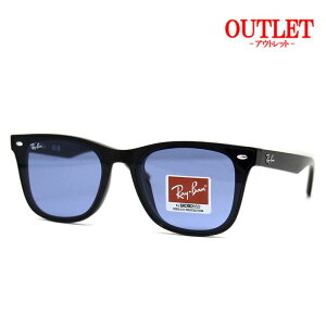 �A�E�g���b�g Ray Ban ���C�o�� RB4391D 601/80 65 �T���O���X �u���b�N �u���[ �X�N�G�A�V�F�C�v �r�b�O�V���G�b�g �傫�� �����Y�@���f�B�[�X ���j�Z�b�N�X ���K�i ���b�s���O�s�y�󂠂�z �y
